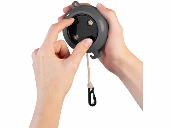 Corde à linge enroulable 10 m et 20 pinces à linge