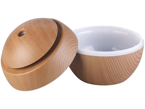 Diffuseur de parfum et humidificateur d'air 130 ml avec LED à couleur changeante