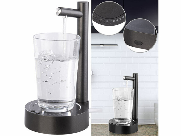 Distributeur d'eau avec batterie rechargeable 