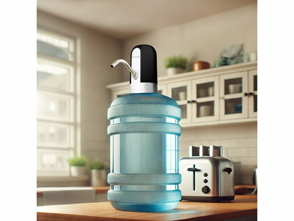 Distributeur d’eau mobileavec batterie pour bonbonnes