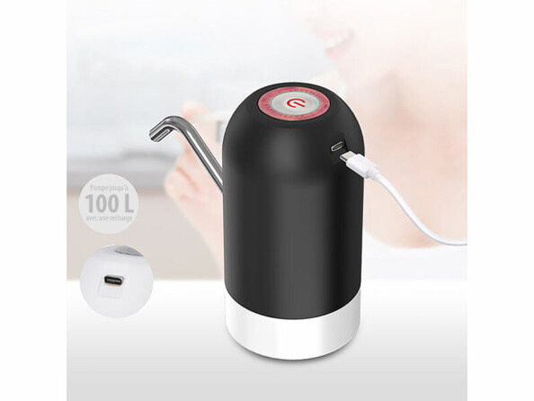 Distributeur d’eau mobileavec batterie pour bonbonnes