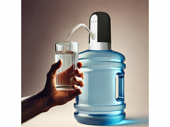 Distributeur d’eau nomade rechargeable pour bonbonnes