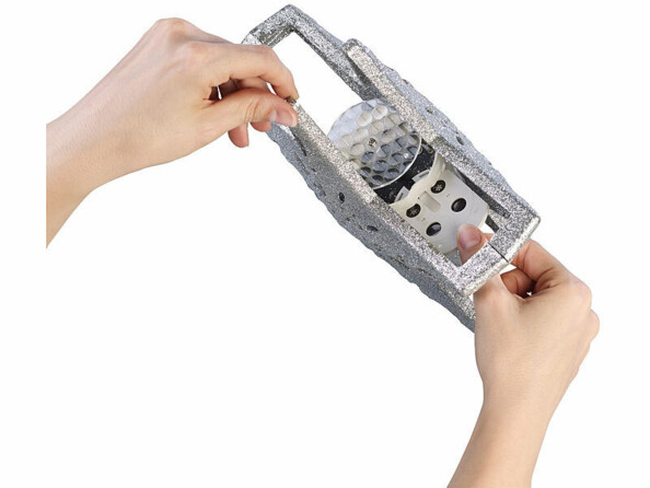 Étoile pour sapin de Noël avec projecteur LED