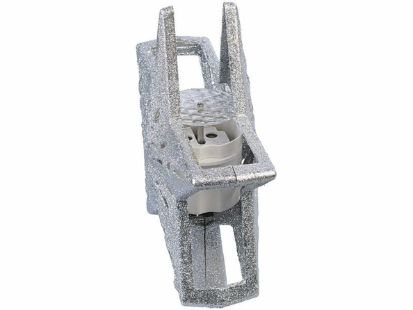 Étoile pour sapin de Noël avec projecteur LED