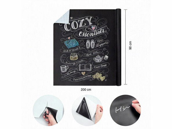 tableau noir adhésif en rouleau