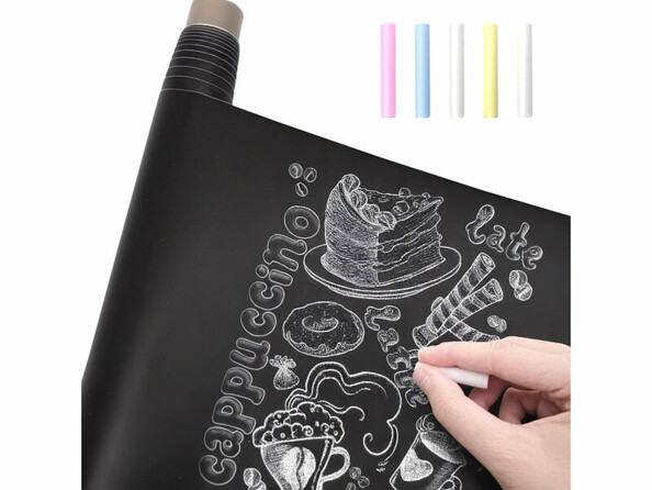 tableau noir adhésif en rouleau