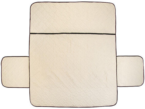 Housse de protection réversible pour canapé 3 places