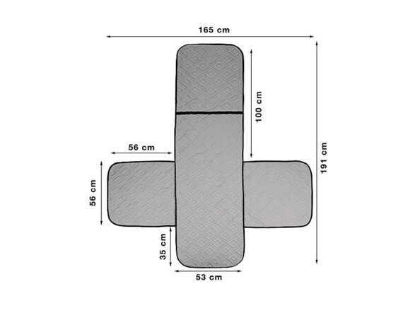 Housse de protection réversible pour fauteuil