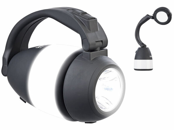 Lampe de camping avec fonction batterie externe