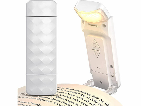 Lampe de lecture LED rechargeable avec clip