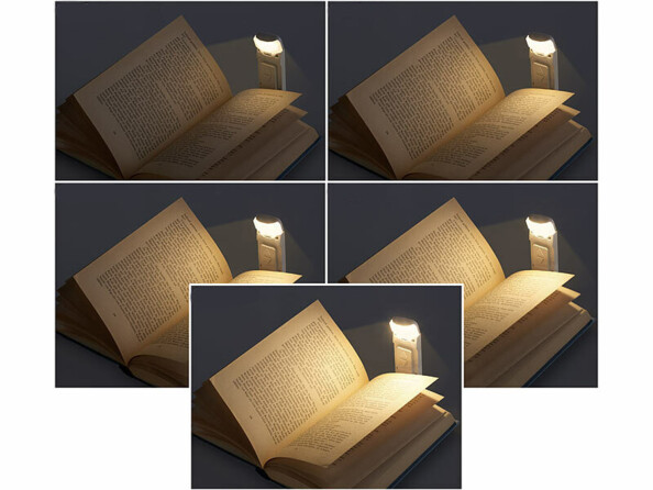 Lampe de lecture LED rechargeable avec clip