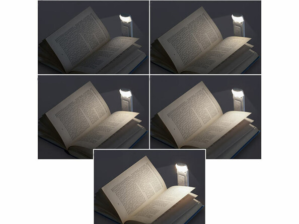 Lampe de lecture LED rechargeable avec clip