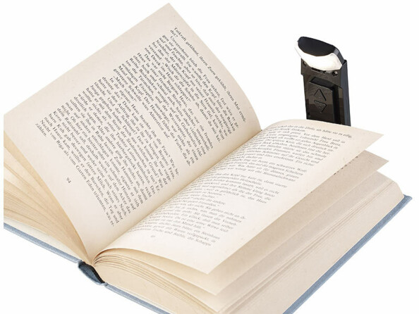 Lampe de lecture LED rechargeable avec clip