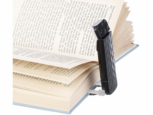 Lampe de lecture LED rechargeable avec clip