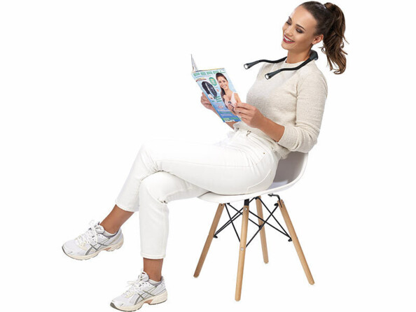 Lampe de lecture tour de cou à LED