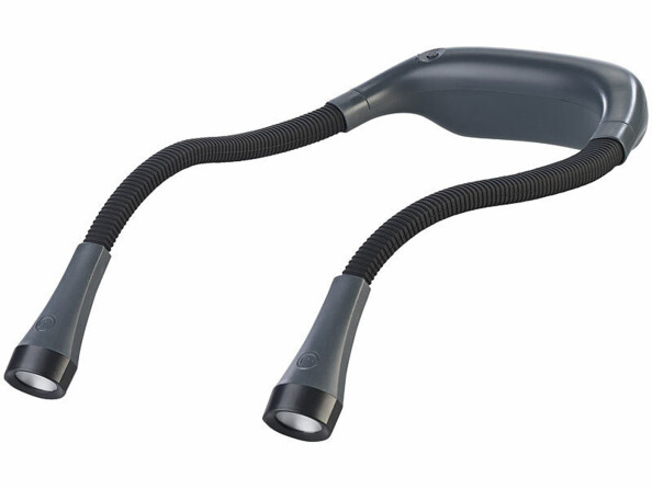 Lampe de lecture tour de cou à LED