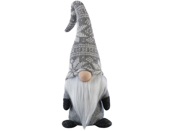 Lutin de Noël décoratif avec nez lumineux