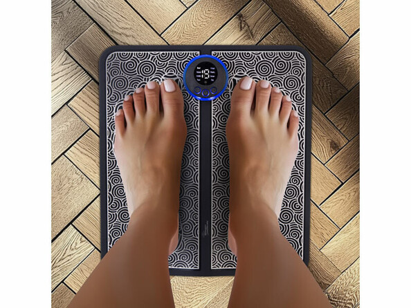 appareil de massage pour pieds EMS sur batterie