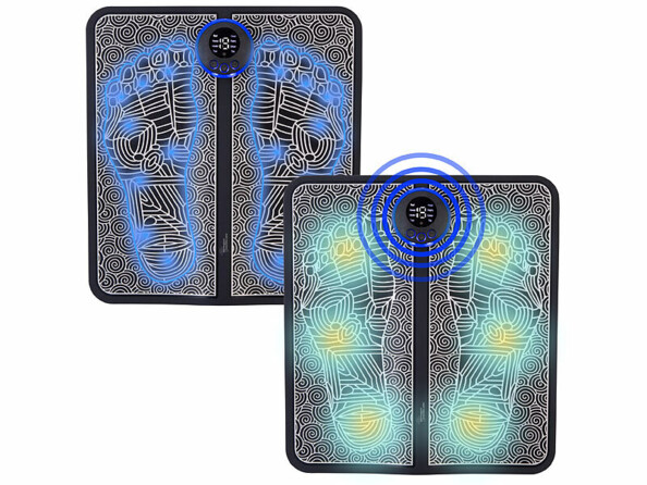 appareil de massage pour pieds EMS sur batterie