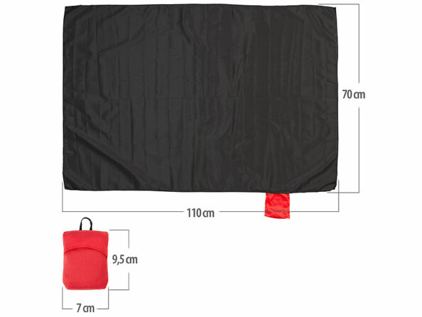mini nappe de pique nique repliable compacte