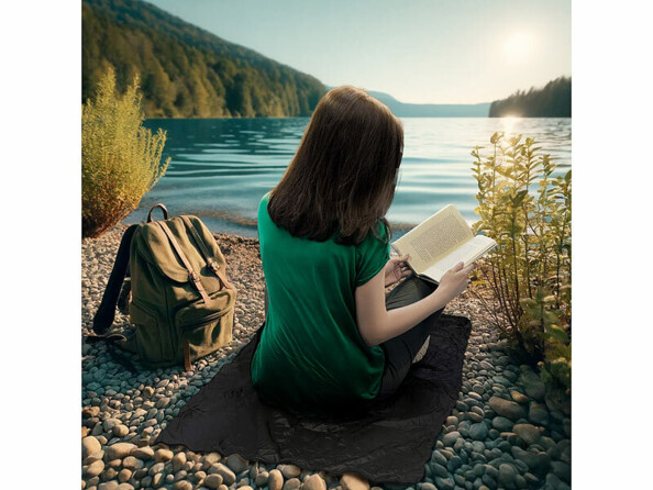 mini couverture pique nique repliable compacte