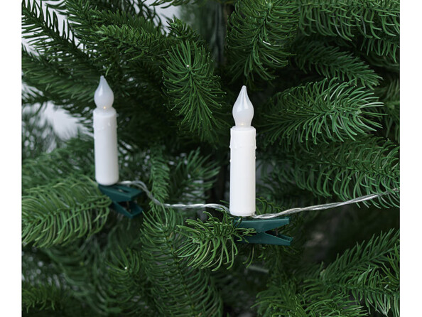 guirlande LED à piles avec 10 bougies