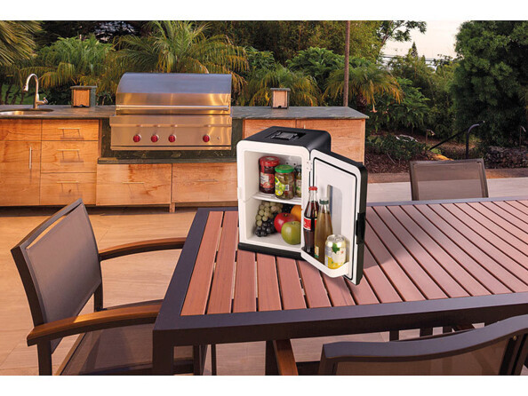 Mini réfrigérateur chaud / froid 14 L 12 / 230 V avec thermomètre