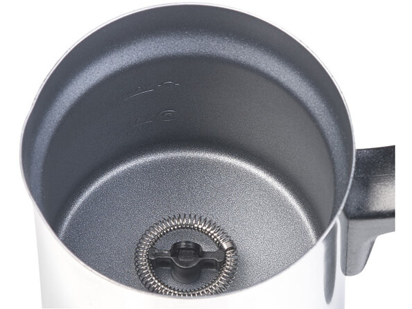 zoom sur le batteur du mousseur à lait de rosenstein et söhne