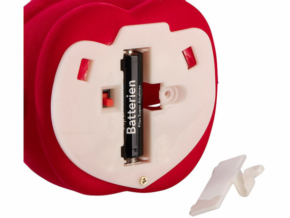 Nain de jardin animé à pile rouge