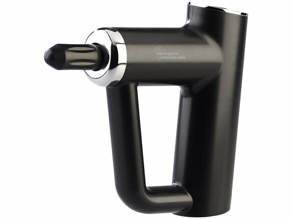 Pistolet de massage sans fil avec 4 embouts et 6 niveaux