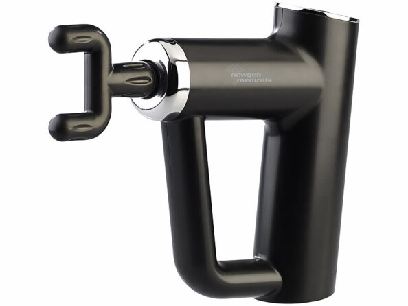 Pistolet de massage sans fil avec 4 embouts et 6 niveaux