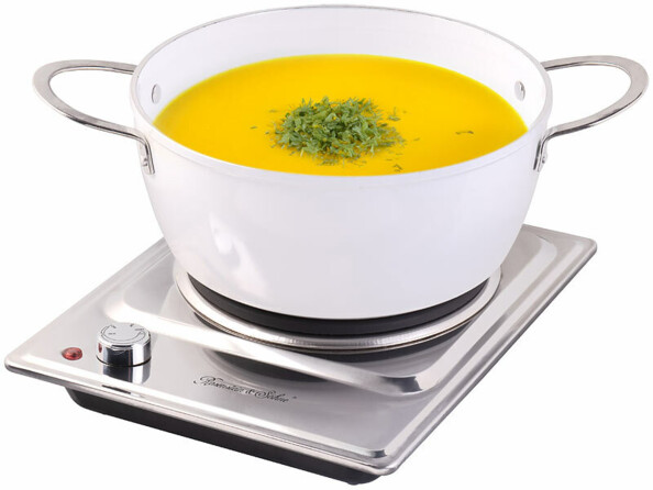 Plaque électrique encastrable 1500 W Ø 18,5 cm