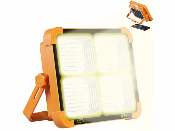 lampe de chantier rechargeable solaire