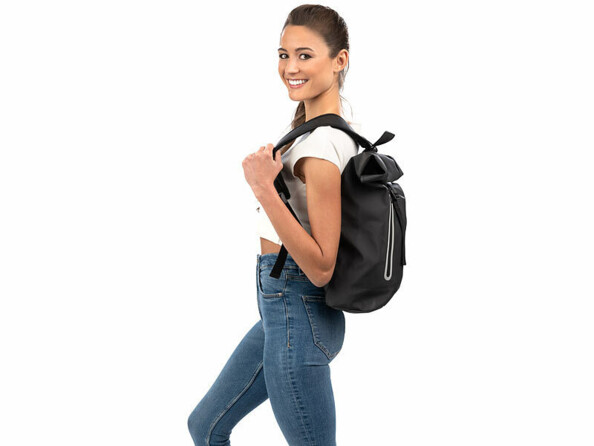 Sac à dos enroulable étanche avec emplacement PC