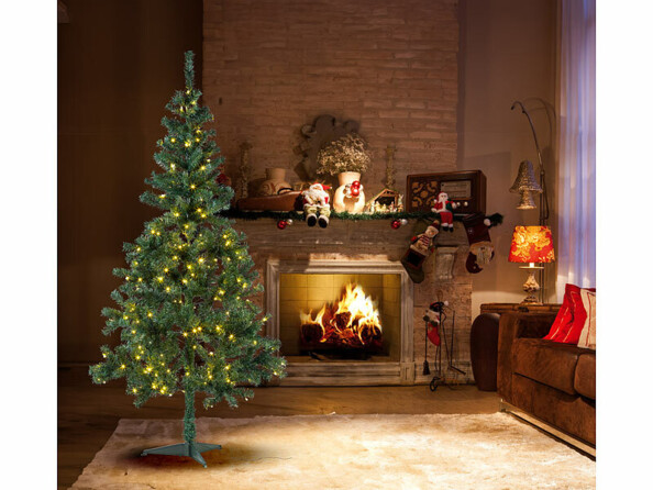 Sapin de Noël artificiel 180 cm 240 LED