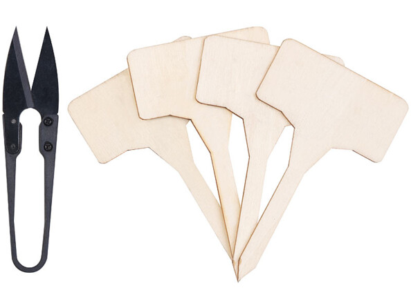 Set de culture d'aromates avec 4 aromates et accessoires