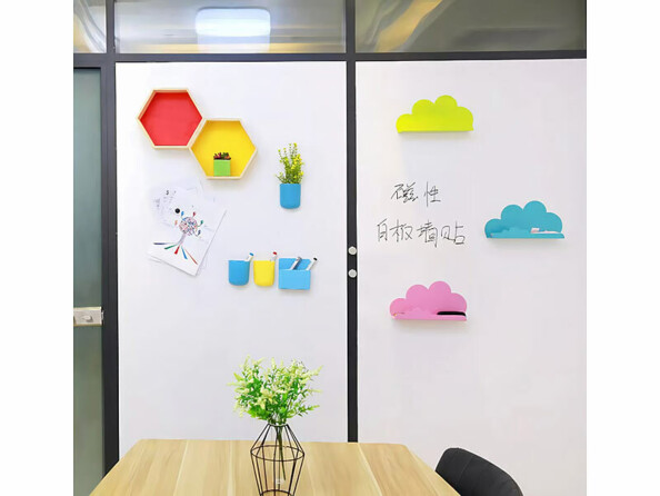 Tableau magnétique adhésif 60 x 45 cm effaçable à sec