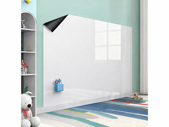 Tableau magnétique adhésif 60 x 45 cm pour feutres