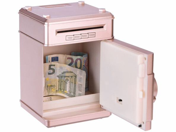 Tirelire électronique design coffre fort