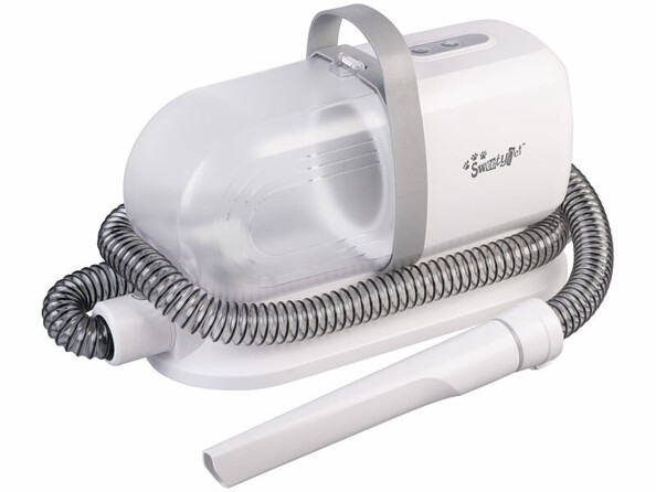 Tondeuse pour animaux avec aspirateur, séchoir et brosses