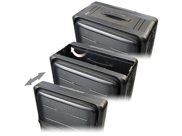 Valise pliable avec serrure TSA - 50 L
