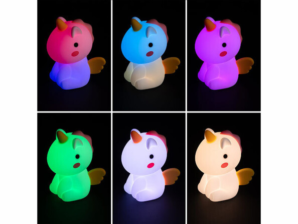 Veilleuse enfant licorne RVBB rechargeable