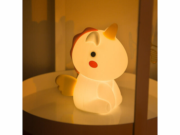 Veilleuse licorne blanc chaud rechargeable