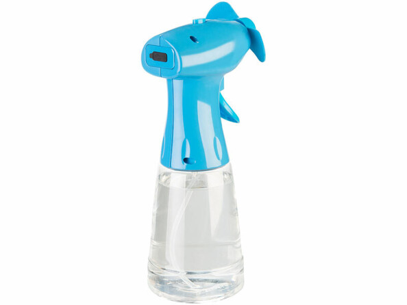 Ventilateur portatif rechargeable avec vaporisateur