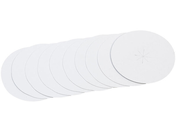 10 torches en cire avec protège-mains combustion jusqu'à 90 min