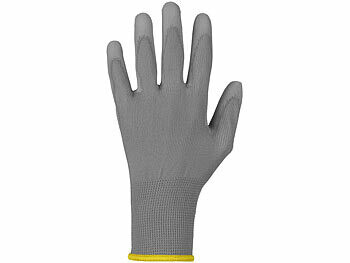 gants de travail taille M vu de dessus