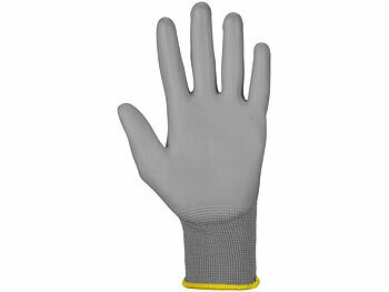 gants de travail taille M vu de dessous