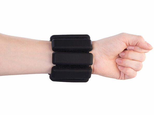 2 poids pour poignets et chevilles 0,5 kg - coloris noir