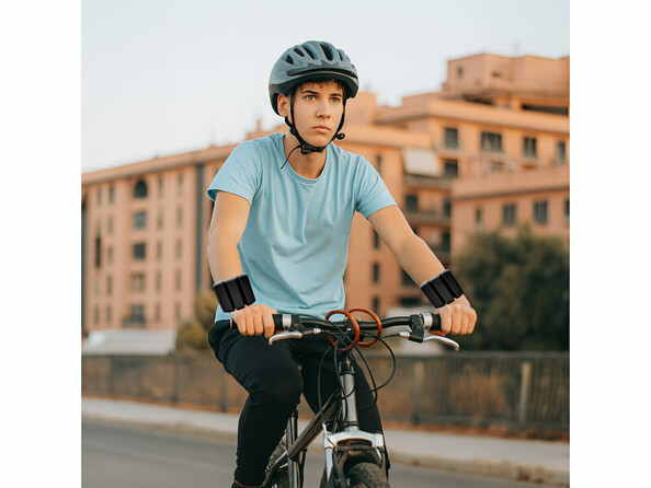 2 poids pour poignets et chevilles 0,5 kg - coloris noir