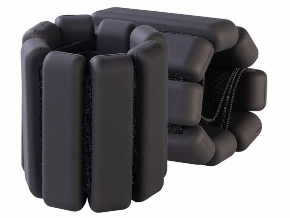 2 poids noir pour poignets et chevilles 0,5 kg